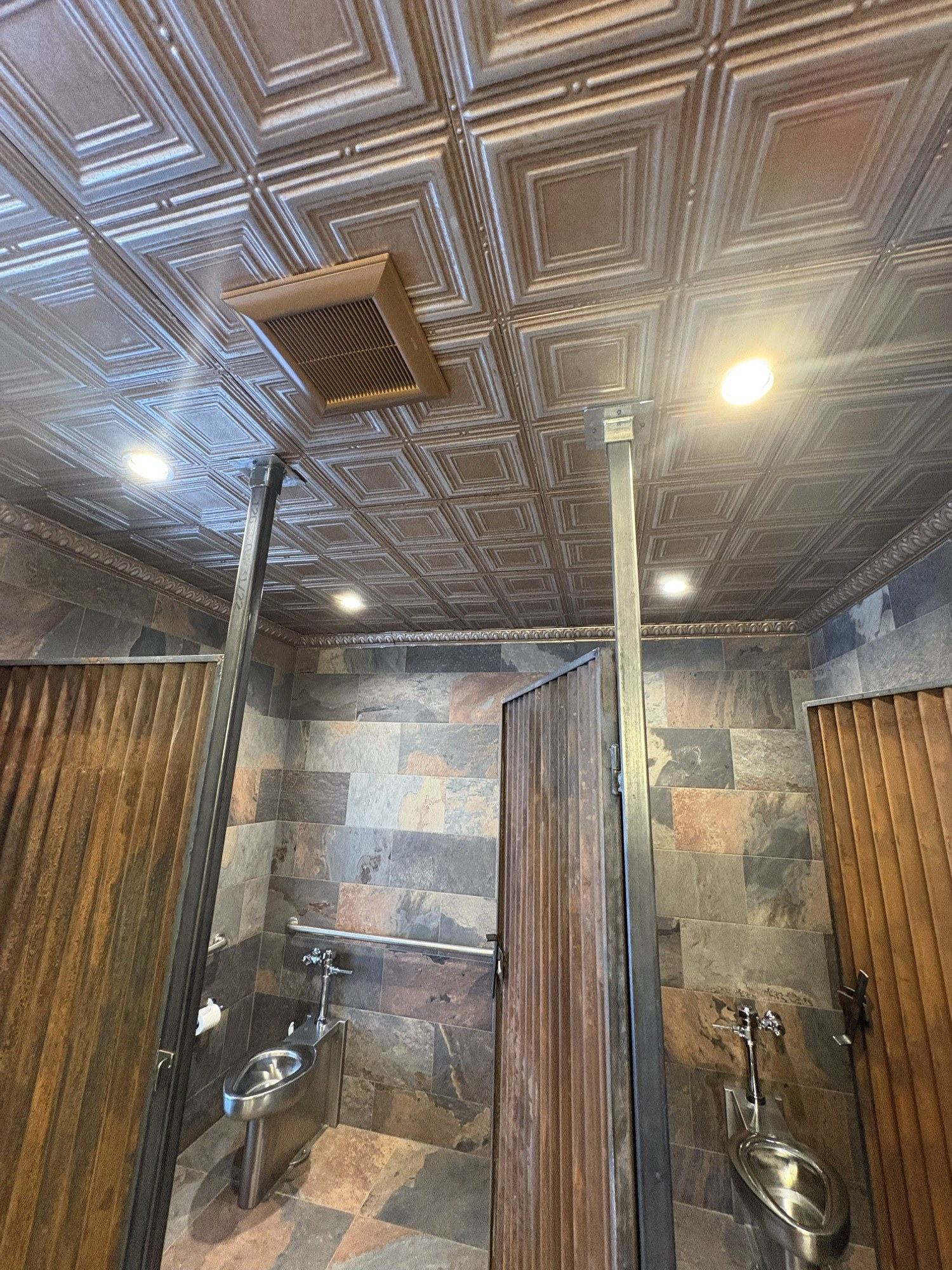 Finished tile shower craftsmanship completed by our crew